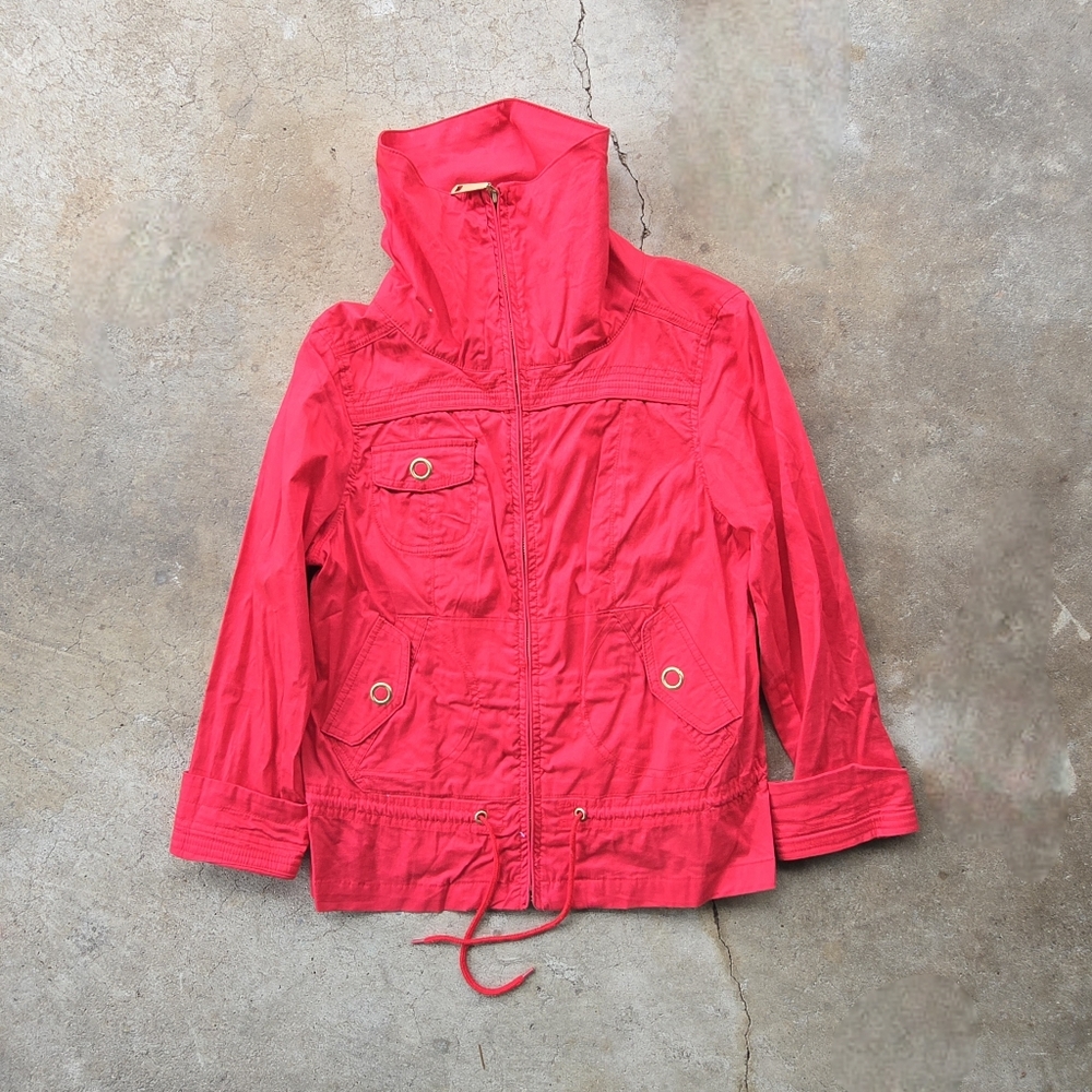 vtg y2k video Vixen Skater style jacket